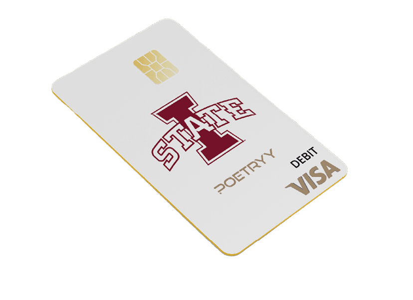 Poetryy Debit Visa - Iowa State