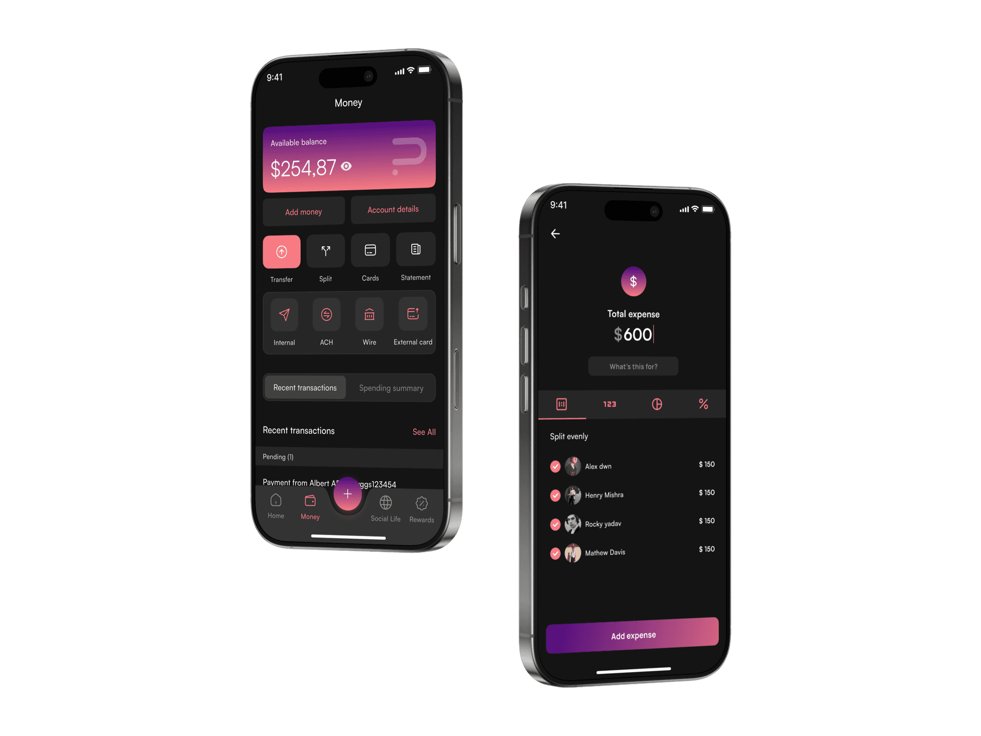 Manage Finances