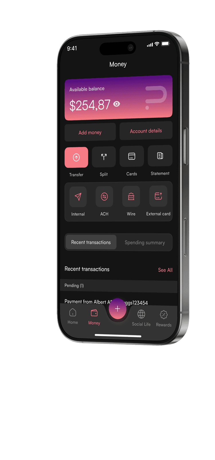 Manage Finances